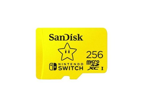 SanDisk 256GB microSDXC UHS I for Nintendo Switch, Speed Up to