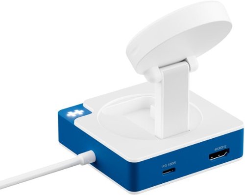 Hyper Drive Flex MagCharge 5 Port USB-C Hub with Phone Charger - Blue HOW TO BUY