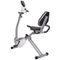 Stamina Products - Recumbent Indoor Cardio Exercise Bike with Upper Body Exerciser - Gray-Front_Standard