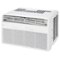 LG - 350 Sq. Ft. 8,000 BTU Window Air Conditioner with Remote - White-Front_Standard