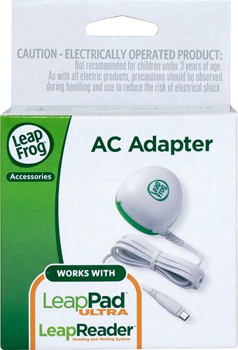  AC Adapter for LeapFrog LeapReader and LeapPad Ultra - White