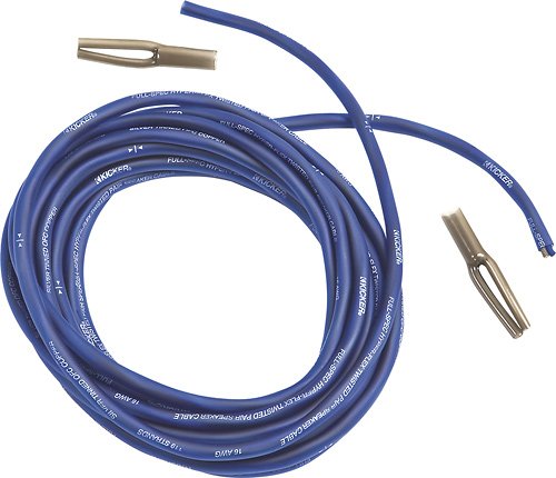  KICKER - X-Series 20' 16 AWG Speaker Cable - Blue