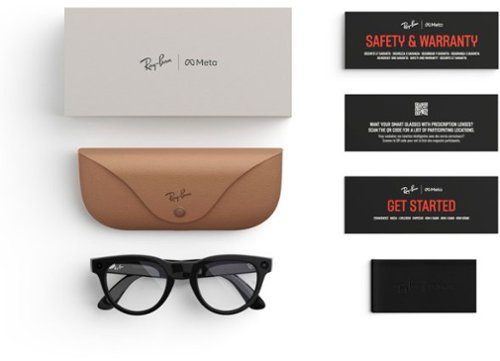 Ray-Ban Meta Headliner glasses with Meta AI, Audio, Photo, Video Compatability - Clear Lenses - Shiny Black WHERE TO BUY