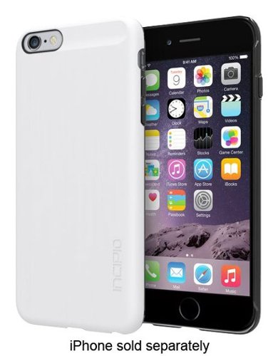 Incipio - feather SHINE Hard Shell Case for Apple® iPhone® 6 Plus - White-Front_Standard 