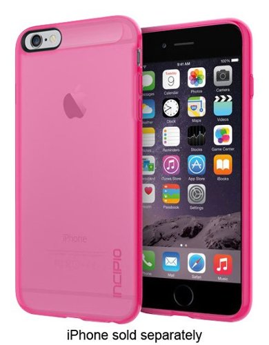  Incipio - NGP Case for Apple® iPhone® 6 Plus and 6s Plus - Translucent Neon Pink