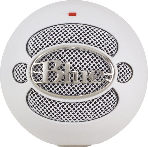  Blue Microphones - Snowball USB Condenser Microphone - White