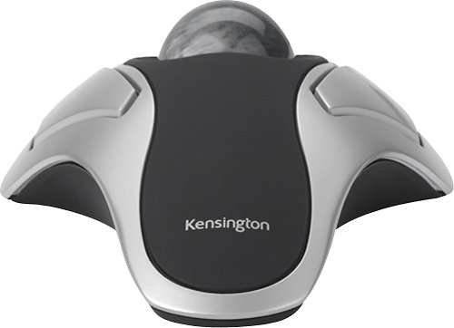 Kensington - Orbit Trackball Mouse - Silver/Graphite/Black-Front_Standard 