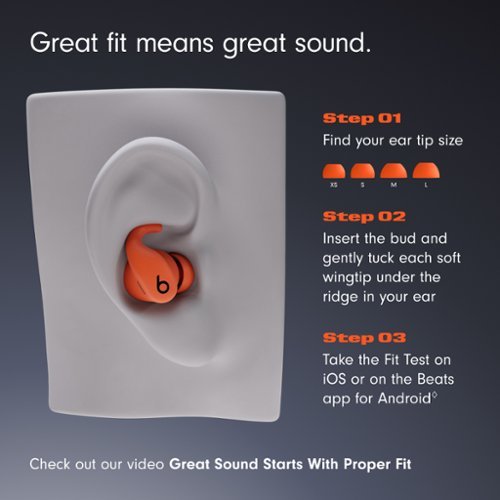 Beats Powerbeats Fit True Wireless Active Noise Canceling Earbuds - Jet Black BUY IN MIDDLE EAST