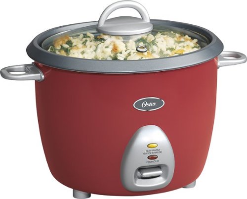  Rival - 6-Cup Rice Cooker - Red