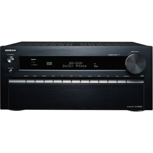 Onkyo - 1485W 11.2-Ch. 4K Ultra HD and 3D Pass-Through A/V Home Theater Receiver - Black