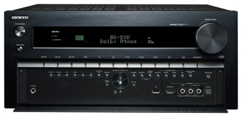  Onkyo - 1215W 9.2-Ch. 4K Ultra HD and 3D Pass-Through A/V Home Theater Receiver - Black