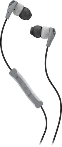  Skullcandy - Method Earbud Headphones - Light Gray/Dark Gray