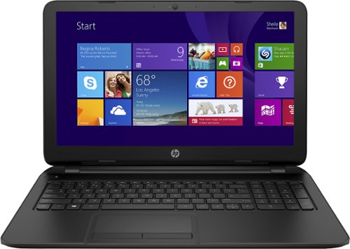  HP - 15.6&quot; Laptop - AMD E1-Series - 4GB Memory - 500GB Hard Drive - Black