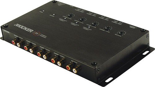 KICKER - Line-Out Converter For Most Vehicles - Black-Front_Standard 