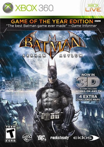  Batman: Arkham Asylum Game of the Year Edition - Xbox 360