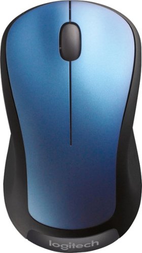 Logitech - M310 Wireless Optical Ambidextrous Mouse - Peacock Blue