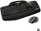 Logitech - MK710 Full-size Ergonomic Wireless Membrane Keyboard and Mouse Bundle for PC with 3-Year Battery Life - Black-Front_Standard