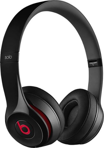  Beats Solo 2 On-Ear Wireless Headphones - Black