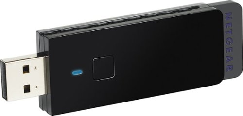  NETGEAR - N300 N USB Adapter - Black