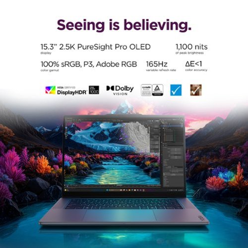 Lenovo Yoga Pro 7i Aura Edition 15.3 3K OLED Laptop- Core Ultra 9 386H 2026- NVIDIA GeForce RTX 5060- 32GB Memory- 1TB Storage - Luna Grey WORLDWIDE DELIVERY