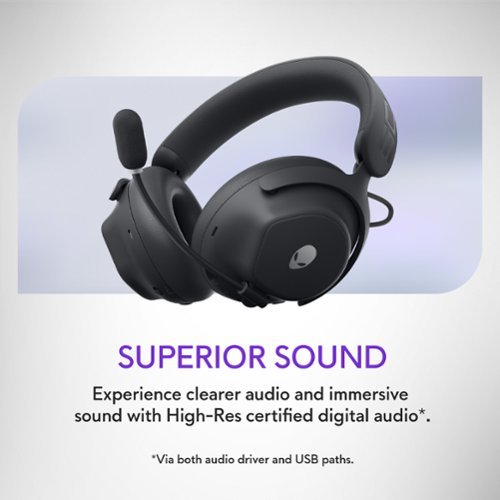 Alienware Pro Wireless Gaming Headset for PC, PS5, PS4, Switch and Mobile - Dark Side of the Moon BUY IN MIDDLE EAST