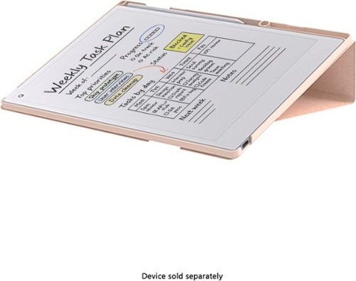 SaharaCase Venture Series Bi-Fold Folio Case for reMarkable Paper Pro - Pastel Pink BUY ONLINE