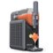 CyberChill Slushie Machine 68 oz, No Ice Needed Frozen Drink Maker with Control Lock, Delay Start, and 5 Presets - Gray-Front_Standard 