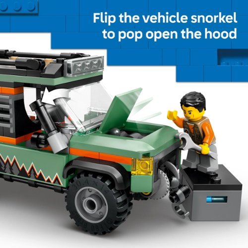 LEGO City Off-Road 4x4 Mountain Truck Building Toy 60447 WORLDWIDE DELIVERY