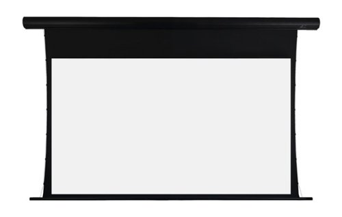 Elite Screens - 150" Saker Tab-Tension AcousticPro UHD Projector Screen - Black-Front_Standard 