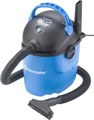  VacMaster - 2.5 Gal. Wet/Dry Vacuum - Blue