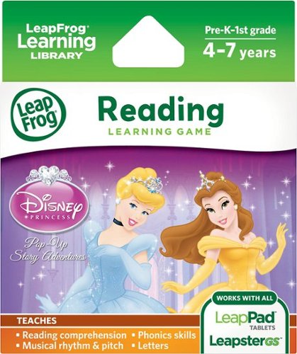  LeapFrog - Leapster Explorer Learning Game: Disney Princesses Pop-Up Story Adventures - Multi