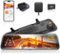 WOLFBOX - 4K Mirror Dash Cam, 4K+ 1080P 12" Full Touch Screen, 5.8GHz Wifi, GPS, WDR, Parking Assistance, 32GB Card test - Black-Front_Standard