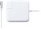 Apple - MagSafe 85W Power Adapter for 15" and 17" MacBook® Pro - White-Front_Standard