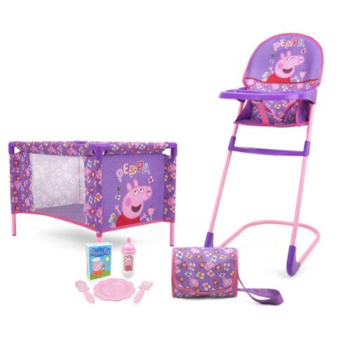 509 Crew - Peppa Pig: At Home 8pc Set - Purple, Pink, Flowers