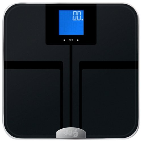  EatSmart - Precision GetFit Digital Body-Fat Scale - Black