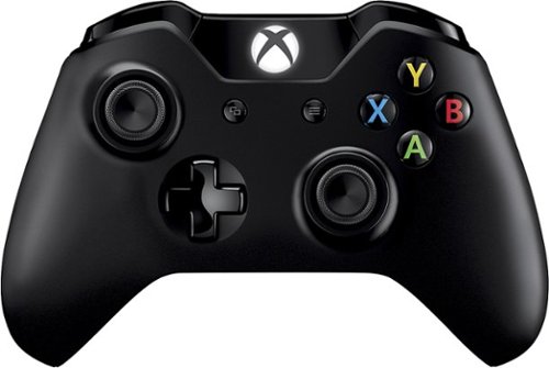  Microsoft - Wired Controller for Xbox One and PC - Black