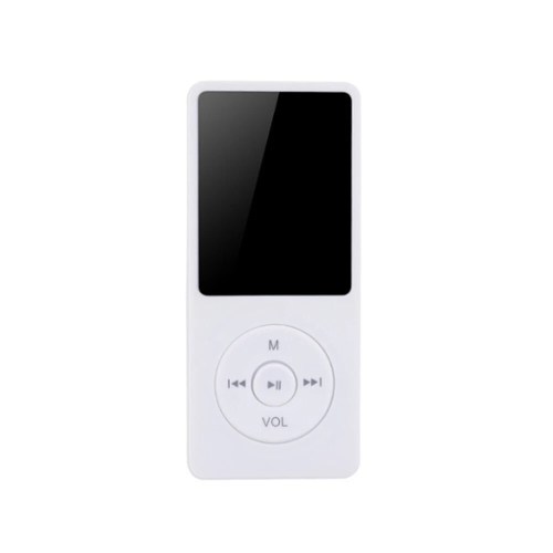 Stock Preferred - Portable Sport MP3/MP4 Player with FM Radio - White-Front_Standard 