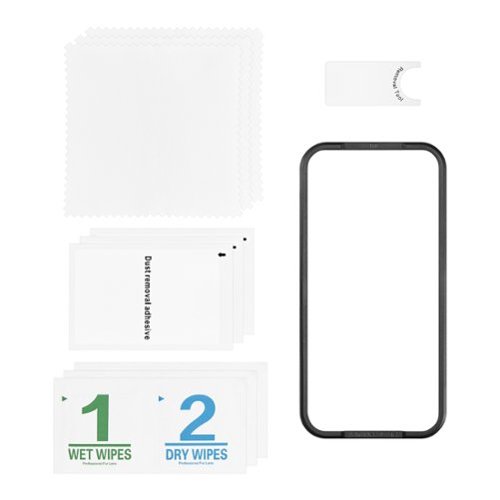 Insignia™ Glass Screen Protector with Lens Protection for Apple iPhone 17(3-Pack) - Clear WHERE TO BUY