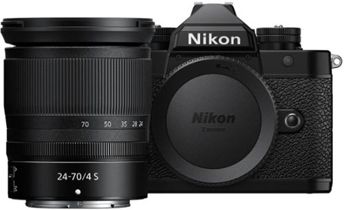 Nikon Z f 4K Video Mirrorless Camera with NIKKOR Z 24-70mm f/4 S Lens - Black WORLDWIDE DELIVERY