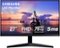 Samsung - Geek Squad Certified Refurbished T350 Series 27" LED FHD FreeSync Monitor - Dark Blue Gray-Front_Standard