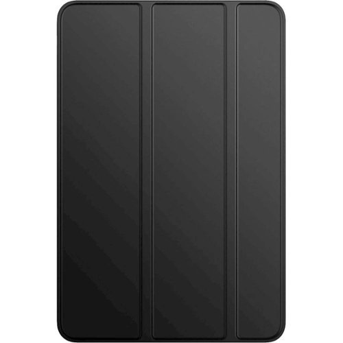 SaharaCase - SaharaBasics Folio Case for Apple® iPad® mini 4 and iPad® mini (5th Generation 2019) - Black-Front_Standard 