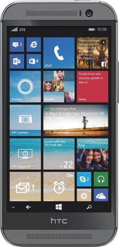 HTC - One (M8) for Windows 4G with 32GB Memory Cell Phone (AT&T)-Front_Standard 