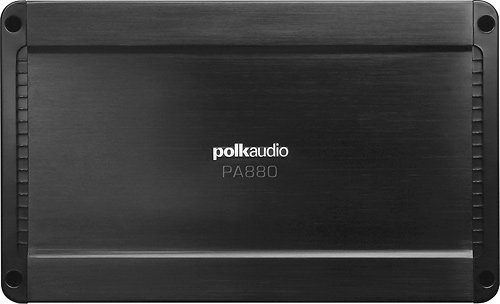  Polk Audio - Monoblock 800W Class AB MOSFET Amplifier with Variable Crossovers - Black
