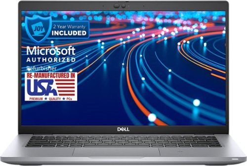 Dell - 5420 14" Refurbished Laptop - Intel 11th Gen i7-1165G7 with 16GB RAM - Intel Iris Xe Graphics - 256GB SSD - Dark Gray
