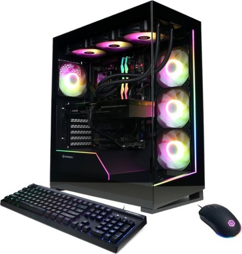 CyberPowerPC - Gamer Supreme Gaming Desktop - AMD Ryzen 9 9950X - 64GB Memory - NVIDIA GeForce RTX 5070 Ti 16GB - 4TB PCIe 4.0 SSD - Black