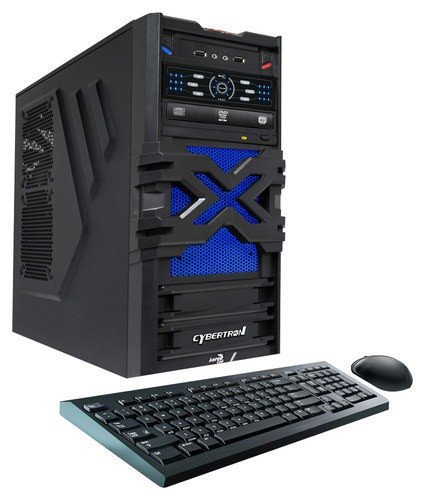  CybertronPC - ViperX7 Desktop - Intel Core i7 - 8GB Memory - 1TB Hard Drive - Blue