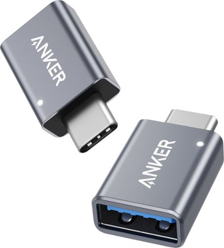 Anker - USB-C to USB 3.0 Female Adapter 2-pack - Gray