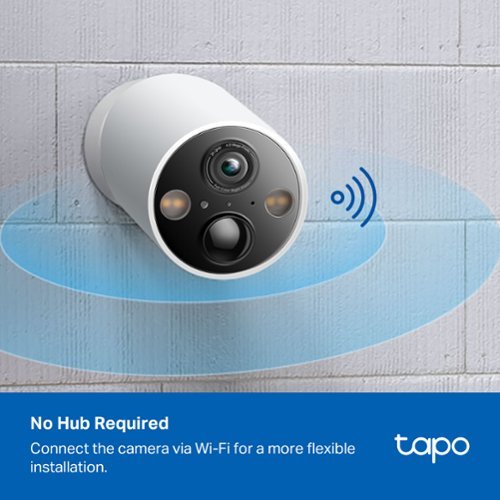 TP-Link Tapo Wire-Free Indoor/Outdoor 2K Smart Security Cameras, Magnetic Base (3-pack) No Fees - White BUY IN UK
