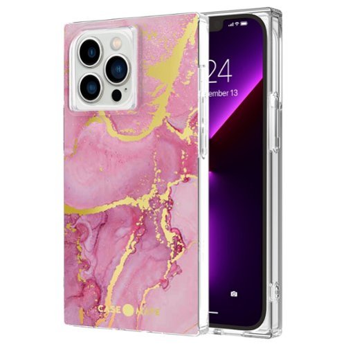 Case-Mate Blox Softshell Case for iPhone 13 Pro - Magenta Marble WORLDWIDE DELIVERY