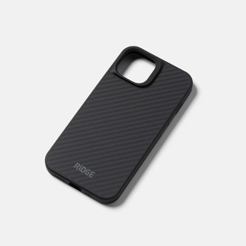 The Ridge Wallet Everyday Phone Case - iPhone 15 - Carbon - Black WORLDWIDE DELIVERY
